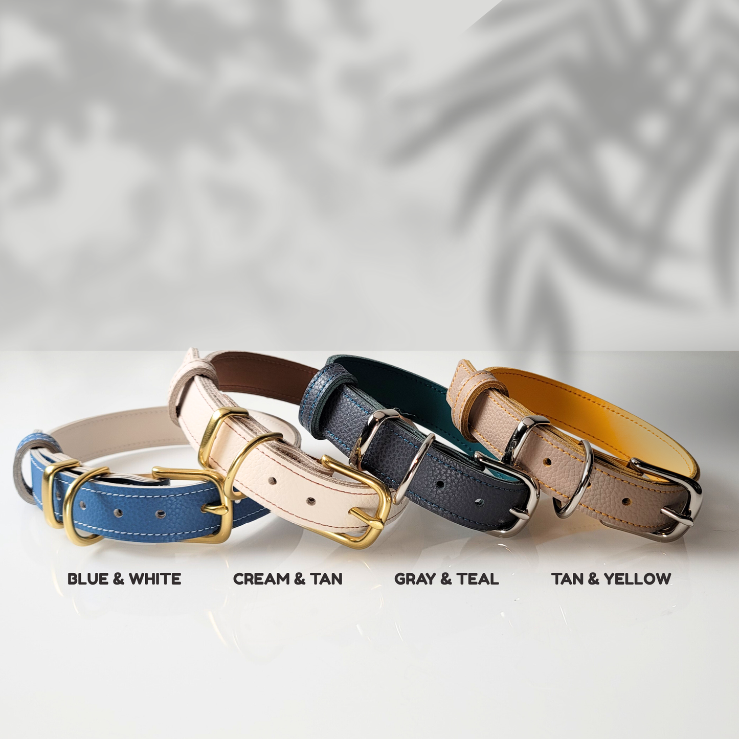 Handmade Leather Leash & Collar Set